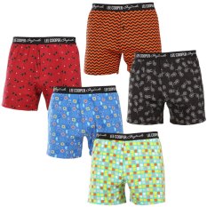 5PACK pánské trenky Lee Cooper vícebarevné (5xPO38811/1)