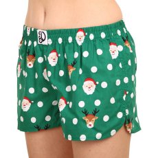 Veselé dámské trenky Dedoles Santa a Rudolf (DWLB002) L
