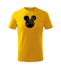 Dětské tričko - MOUSE - Pavučina