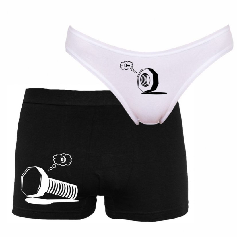 Boxerky a kalhotky - Matička a šroubek