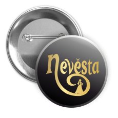 Svatební placka - SILUETA - Nevěsta