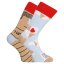 Veselé ponožky Dedoles Zamilovaná pošta (D-U-SC-RS-C-C-1456)