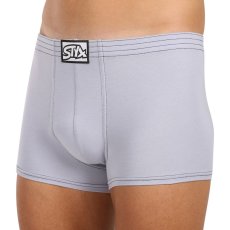 Pánské boxerky Styx klasická guma světle šedá (Q1067)