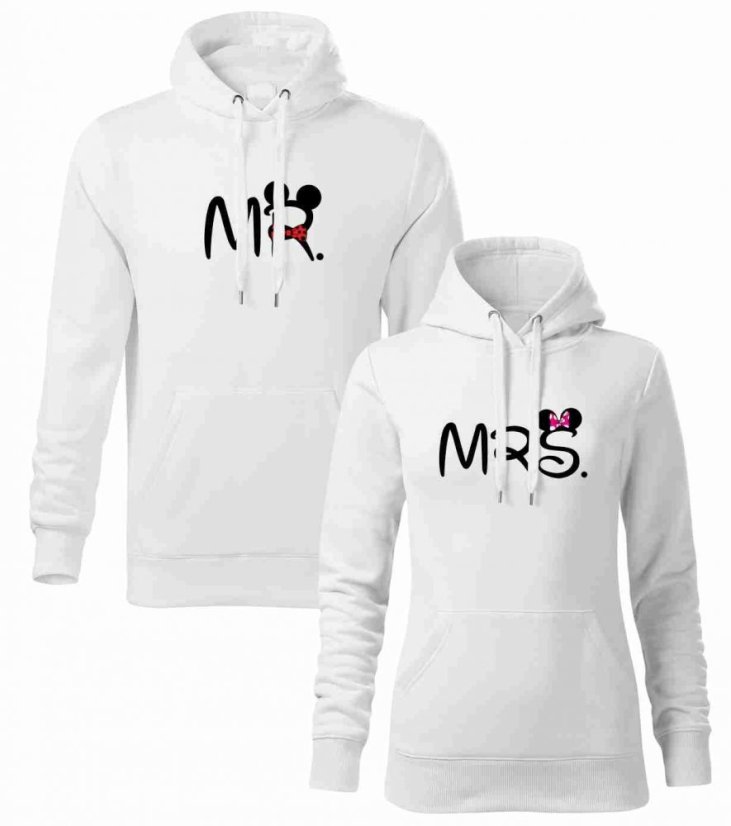 Mikiny pro páry - Mr. and Mrs.