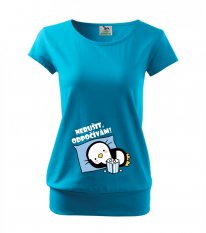 těhotenské tričko - spinkající tučňáček - chlapeček - povidlo