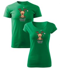 Vianočné párová tričká - Sob - Naše prvé Vianoce