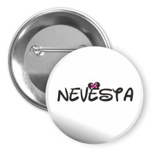 Svatební placka - MOUSE - Nevěsta