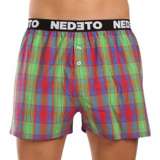 2PACK pánské trenky Nedeto vícebarevné (2NTC008)