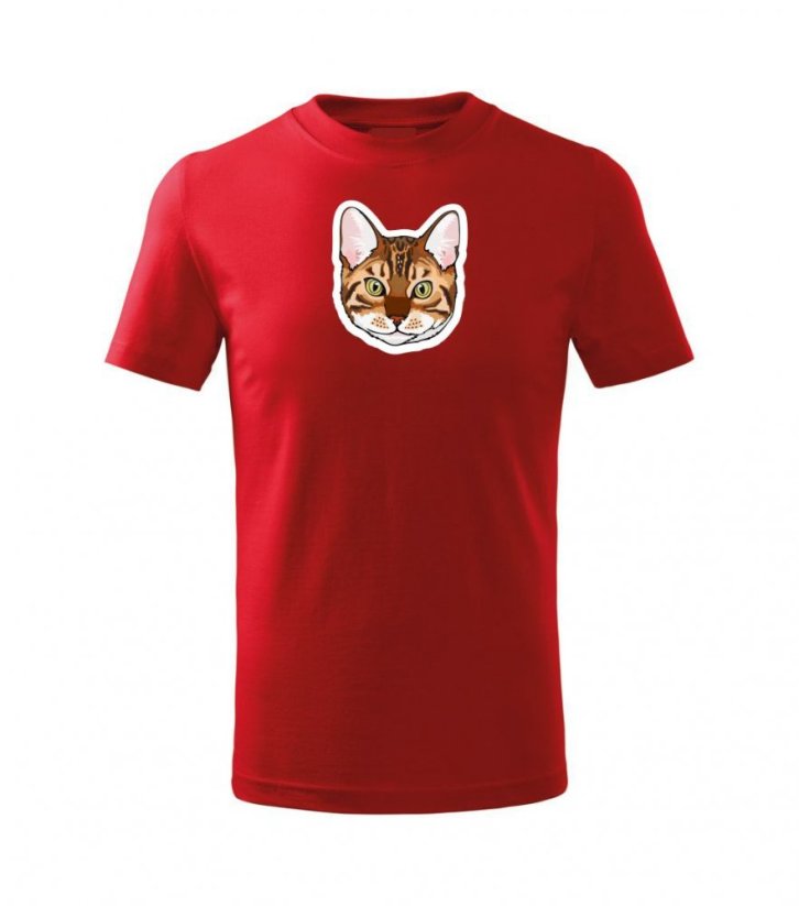Dětské tričko - Kočka bengálská