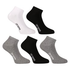 5PACK ponožky Lee Cooper nízké vícebarevné (PO41031-1)