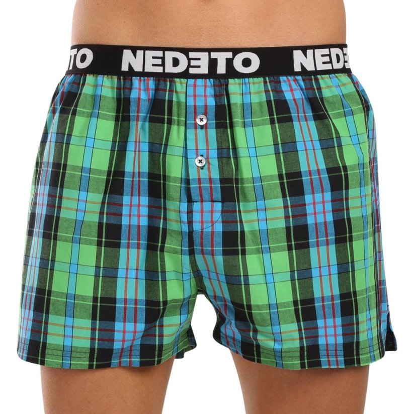 2PACK pánské trenky Nedeto vícebarevné (2NTC009) - Velikost: XXL
