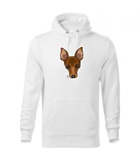 Pánská mikina - Pražský krysařík - Hnědý