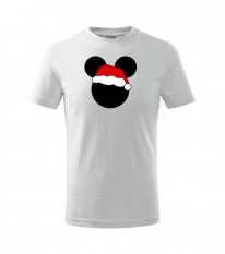 tričko s vánočním motivem - mouse - santa chlapeček - Povidlo