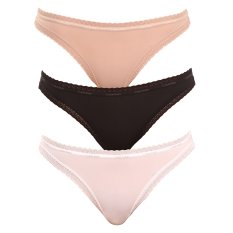 3PACK dámské kalhotky Calvin Klein vícebarevné (QD3804E-FIY)