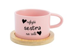 Hrnek makronka - Nejlepší sestra na světě
