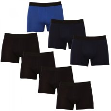 7PACK pánské boxerky Nedeto vícebarevné (7NDTB1001) XXL