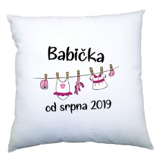 Polštářek - Babička od... holčička