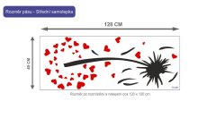 Samolepka na zeď - Pampeliška