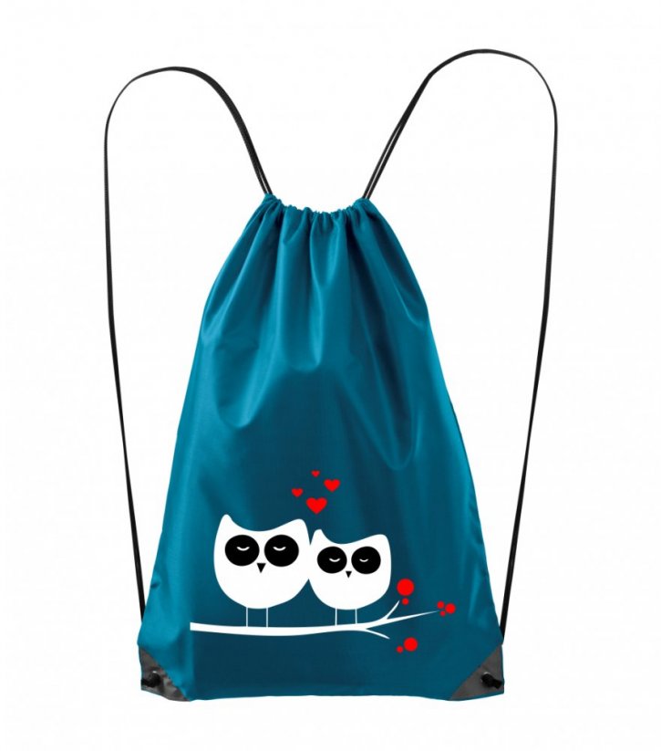 textilní batoh - zamilované kočičky - Povidlo