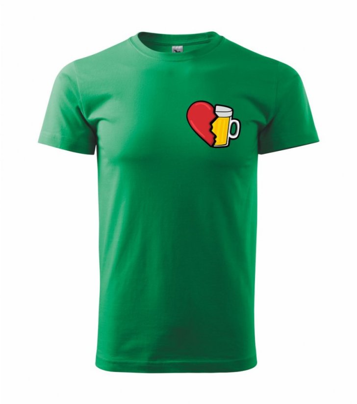 Pánske tričko - Pivné srdce