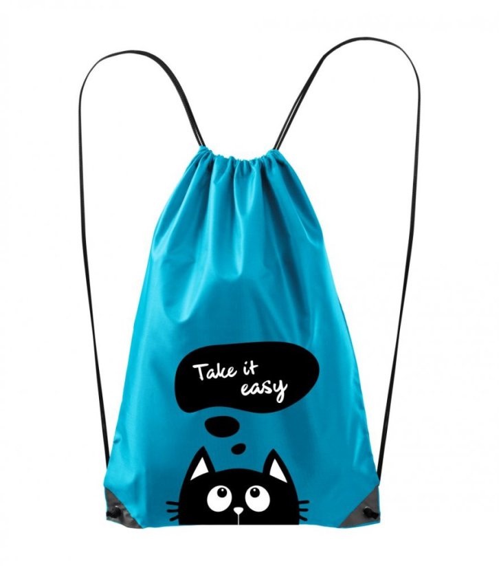 textilní batoh - cat - take it easy - Povidlo