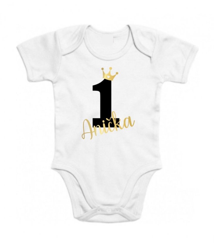 Dětské body - Korunka - holčička