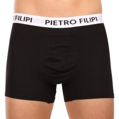 2PACK pánské boxerky Pietro Filipi balls holder černé (2BCL003)