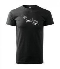 svatební tričko - srdíčka - tým ženicha - Povidlo