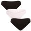 3PACK dámské kalhotky Nedeto vícebarevné (3NK003) - Velikost: M