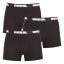 3PACK pánské boxerky Nedeto Rebel černé (3NBR001) - Velikost: 4XL