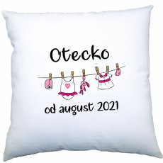 Vankúšik - Otecko od... dievčatko