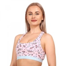 Veselá dámská podprsenka Dedoles Duhový jednorožec (GMWB204)