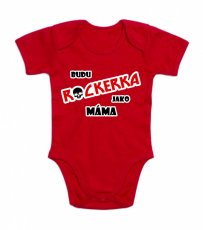 Dětské body - Budu rockerka jako máma