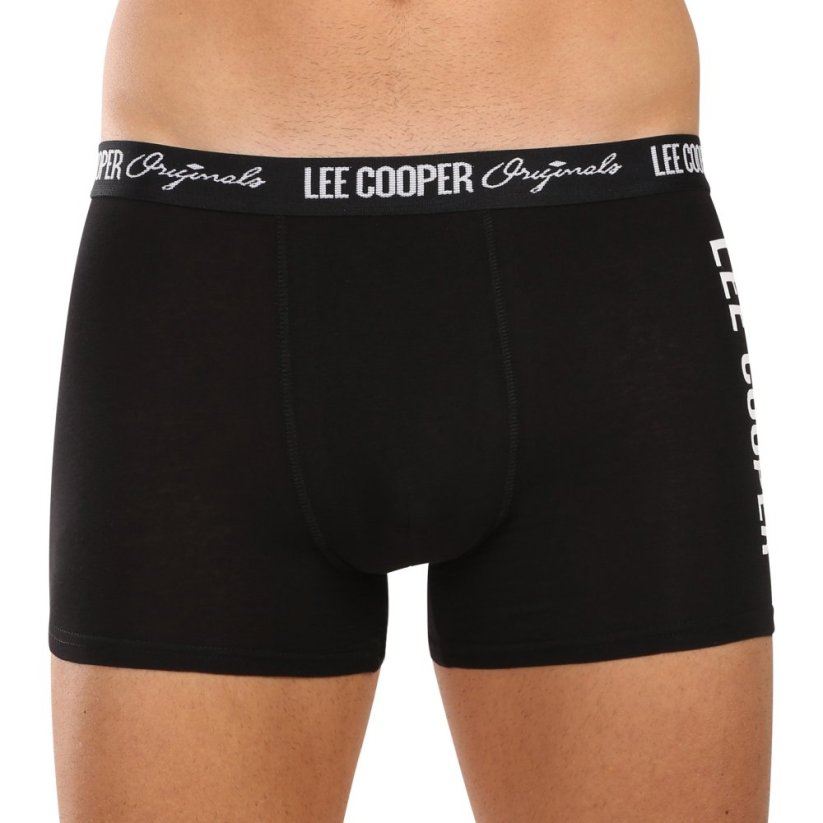 7PACK pánské boxerky Lee Cooper černé (PO41014)