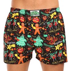 3PACK pánské trenky Styx art klasická guma vícebarevné (3A16814)
