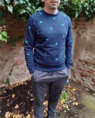 Pánská mikina bez kapuce - Jízdní kola