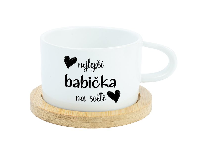 Hrnek makronka - Nejlepší babička na světě