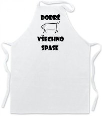 Zástěra - Dobré prase všechno spase