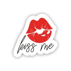 Samolepka na auto - Kiss me