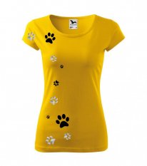 Dámske tričko - Labky pes