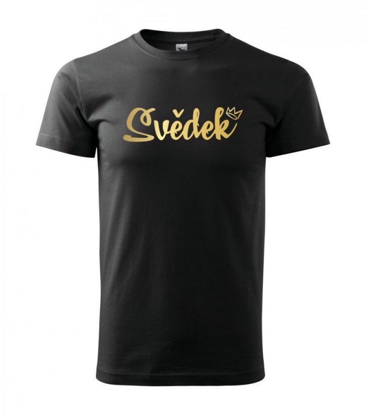 svatební tričko - korunka - svědek - Povidlo svatební tričko - korunka - svědek - Povidlo
