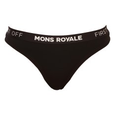 Dámská tanga Mons Royale merino černá (100311-1015-001)