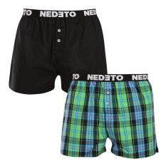 2PACK pánské trenky Nedeto vícebarevné (2NTC004)