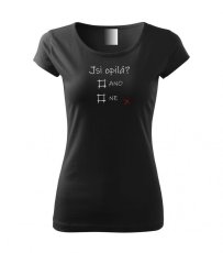 Dámské tričko - Jsi opilá