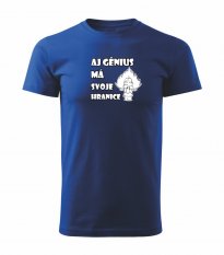 Pánske tričko - Aj génius má svoje hranice