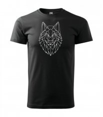Trička pro milovníky psů - Pánské tričko - Vlk - Povidlo