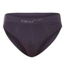 Pánské slipy Gino bambusové šedé (50003)