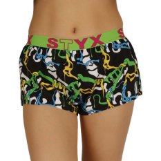 Dámské trenky Styx art sportovní guma jungle (T956)