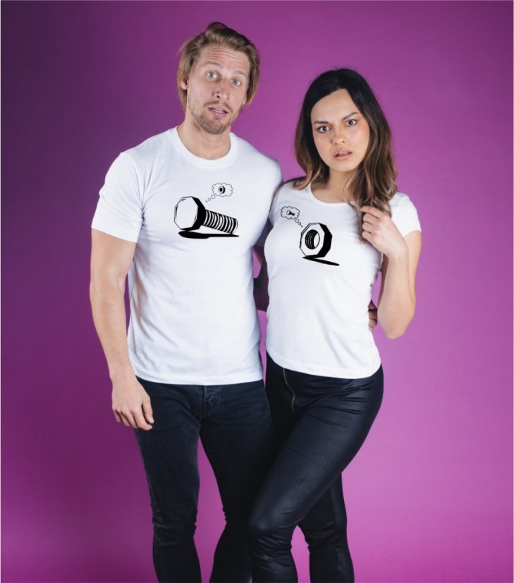 Párová trička - Matička a šroubek