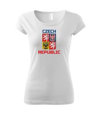 Dámské tričko - CZECH REPUBLIC